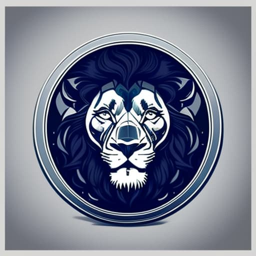  Lion logo vectorized simple flat on white background  hyperrealistic, full body, detailed clothing, highly detailed, cinematic lighting, stunningly beautiful, intricate, sharp focus, f/1. 8, 85mm, (centered image composition), (professionally color graded), ((bright soft diffused light)), volumetric fog, trending on instagram, trending on tumblr, HDR 4K, 8K