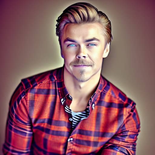 portrait+ style derek hough queer face