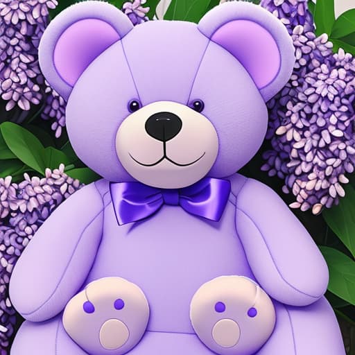  Lilac bear friendly