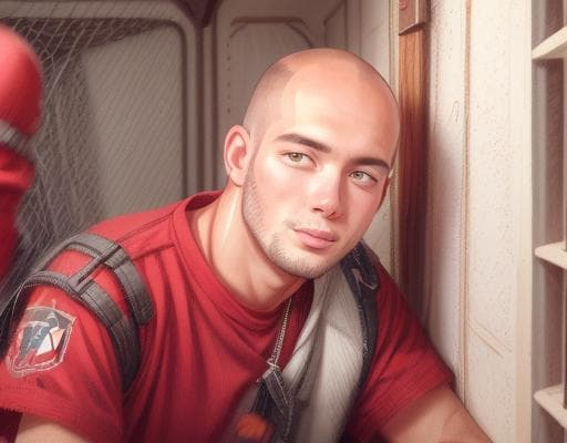 trast in a cage, hq, hightly detailed, 4k