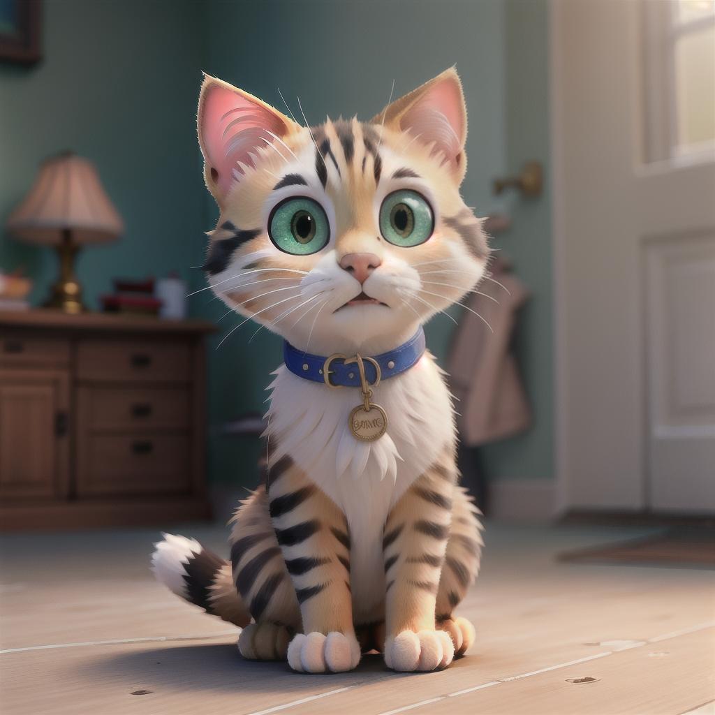  @PB_ImgGenBot Cat hyperrealistic, full body, detailed clothing, highly detailed, cinematic lighting, stunningly beautiful, intricate, sharp focus, f/1. 8, 85mm, (centered image composition), (professionally color graded), ((bright soft diffused light)), volumetric fog, trending on instagram, trending on tumblr, HDR 4K, 8K