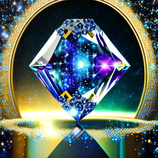 estilovintedois Universe in a diamond sparkling fantastic gemstone temzy paid