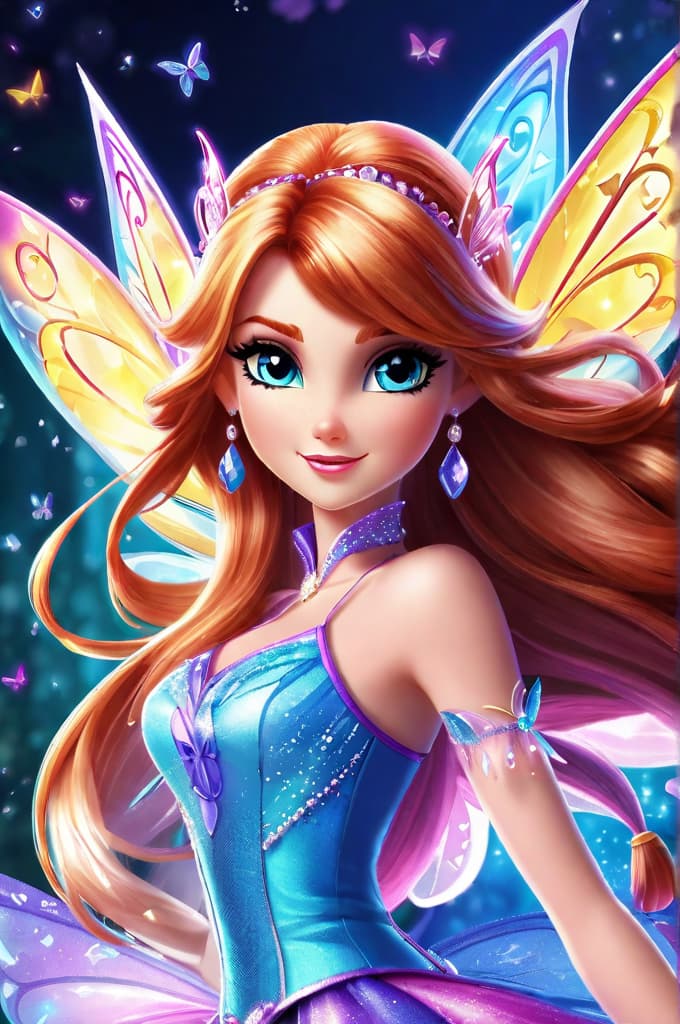  winx fairies, HQ, Hightly detailed, 4k