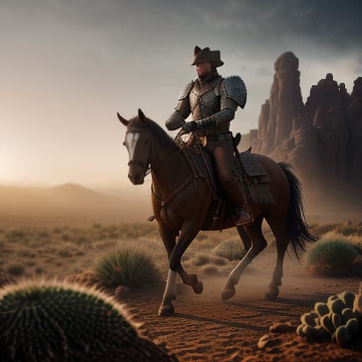  (dark shot:1.1), epic realistic, Photo of a guy in jeans and boots on a horse in the desert against a background of cacti, faded, (neutral colors:1.2), (hdr:1.4), (muted colors:1.2), hyperdetailed, (artstation:1.4), cinematic, warm lights, dramatic light, (intricate details:1.1), complex background, (rutkowski:0.66), (teal and orange:0.4) hyperrealistic, full body, detailed clothing, highly detailed, cinematic lighting, stunningly beautiful, intricate, sharp focus, f/1. 8, 85mm, (centered image composition), (professionally color graded), ((bright soft diffused light)), volumetric fog, trending on instagram, trending on tumblr, HDR 4K, 8K