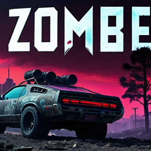  in a cyberpunk setting, last day on earth in a zombie apocalypse