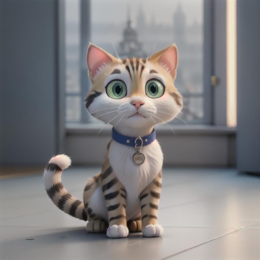  @PB_ImgGenBot Cat hyperrealistic, full body, detailed clothing, highly detailed, cinematic lighting, stunningly beautiful, intricate, sharp focus, f/1. 8, 85mm, (centered image composition), (professionally color graded), ((bright soft diffused light)), volumetric fog, trending on instagram, trending on tumblr, HDR 4K, 8K