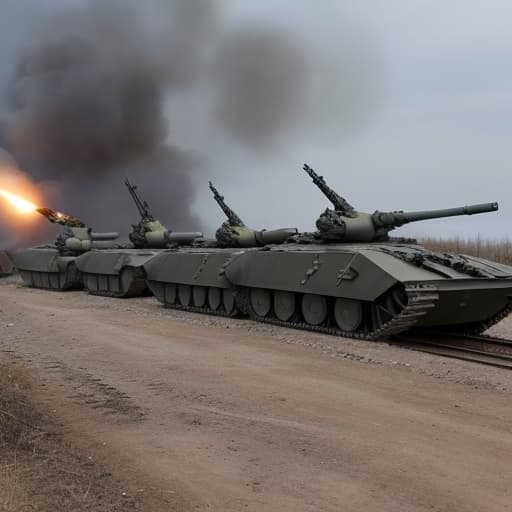  Image of future Ukrainian artillery which fires the occupants