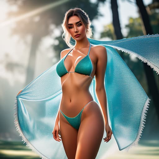  ((ultra realistic image of a beautiful see through bikini body)) hyper detail, Canon EOS R3, nikon, f/1.4, ISO 200, 1/160s, 8K, RAW, unedited, symmetrical balance, in-frame, 8K hyperrealistic, full body, detailed clothing, highly detailed, cinematic lighting, stunningly beautiful, intricate, sharp focus, f/1. 8, 85mm, (centered image composition), (professionally color graded), ((bright soft diffused light)), volumetric fog, trending on instagram, trending on tumblr, HDR 4K, 8K