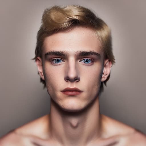 portrait+ style czech homosexual queer twink blonde very cute dude face