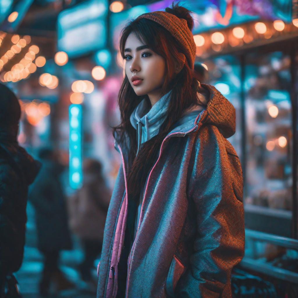  girl big, cute, hyper detail, full HD hyperrealistic, full body, detailed clothing, highly detailed, cinematic lighting, stunningly beautiful, intricate, sharp focus, f/1. 8, 85mm, (centered image composition), (professionally color graded), ((bright soft diffused light)), volumetric fog, trending on instagram, trending on tumblr, HDR 4K, 8K