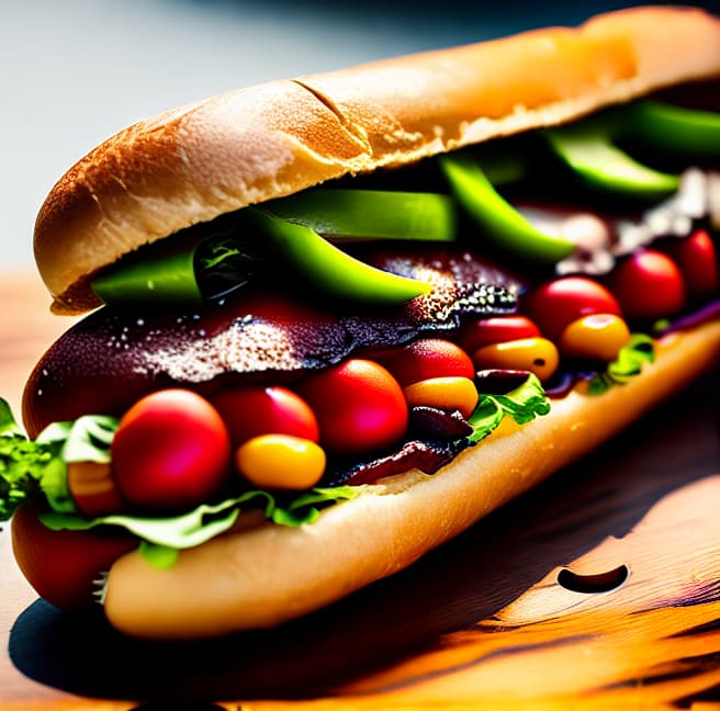  Hotdog hyperrealistic, full body, detailed clothing, highly detailed, cinematic lighting, stunningly beautiful, intricate, sharp focus, f/1. 8, 85mm, (centered image composition), (professionally color graded), ((bright soft diffused light)), volumetric fog, trending on instagram, trending on tumblr, HDR 4K, 8K