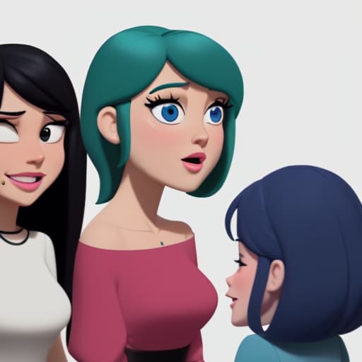  animated the girls