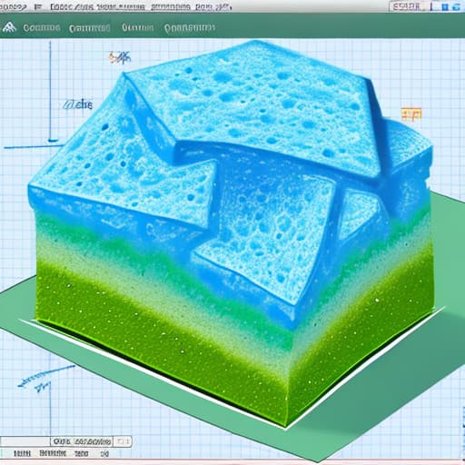  Draw a porous material pore structure diagram,