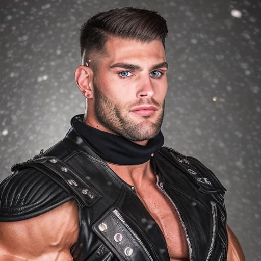 portrait+ style Brian Cage queer face