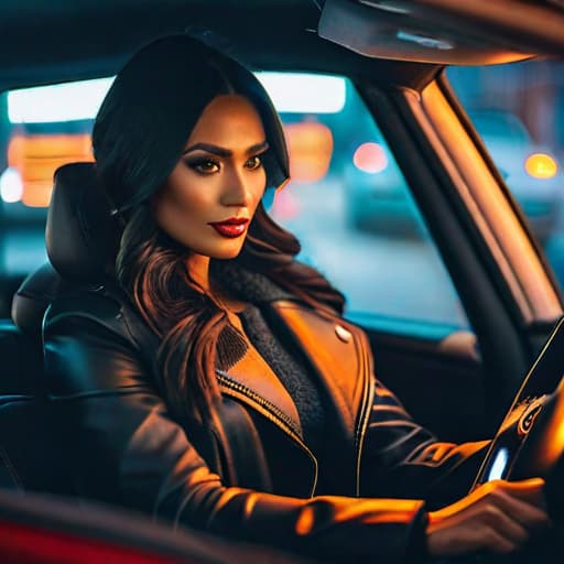  bad driver hyperrealistic, full body, detailed clothing, highly detailed, cinematic lighting, stunningly beautiful, intricate, sharp focus, f/1. 8, 85mm, (centered image composition), (professionally color graded), ((bright soft diffused light)), volumetric fog, trending on instagram, trending on tumblr, HDR 4K, 8K