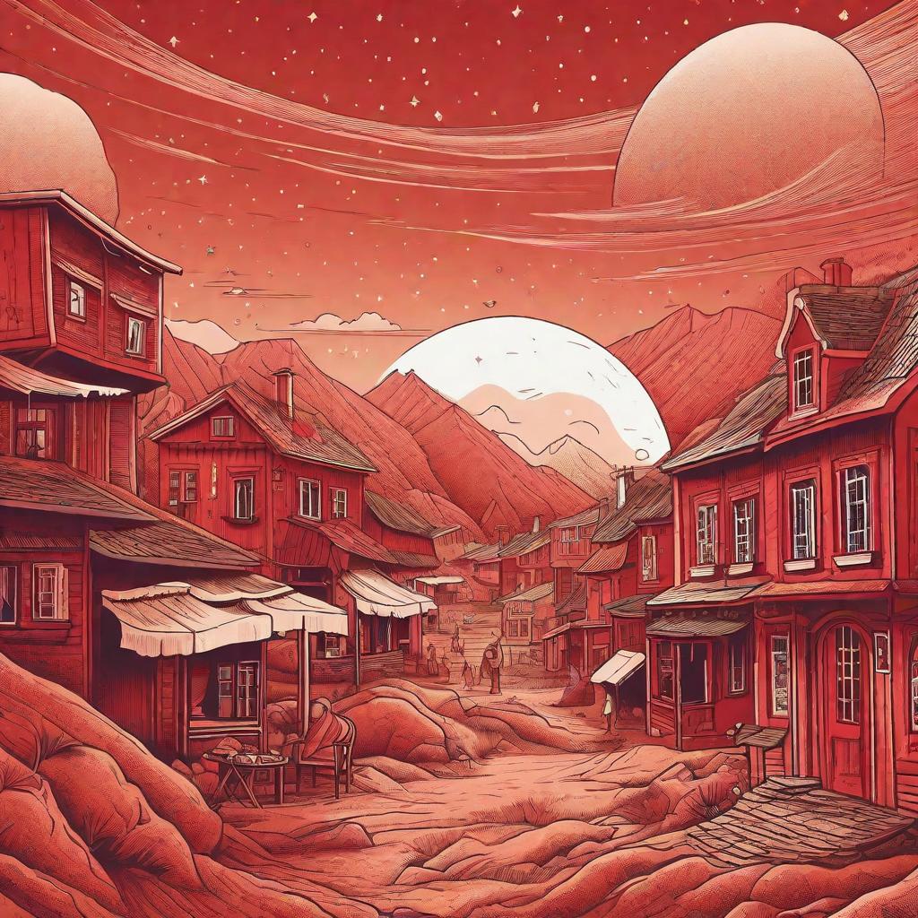  Prompt: A picture of a softly glowing Earth, where its surface appears to be feverishly red and slightly shaking, filling the scene with a sense of concern while radiating a gentle warmth. Surrounding the Earth, tiny dust-like houses and buildings are floating away, symbolizing people preparing to leave. Towards the top corner of the scene, a small, friendly-looking spaceship named Apollo is embarking on its long journey, leaving a trail of soft, shimmering stardust behind it. The emotional tone conveys a sense of apprehension but also excitement for the journey ahead. The main characters are the personified Earth, looking a bit sick yet endearing, and the cute Apollo spaceship, ready for its big adventure. The key action is the Apollo spa hyperrealistic, full body, detailed clothing, highly detailed, cinematic lighting, stunningly beautiful, intricate, sharp focus, f/1. 8, 85mm, (centered image composition), (professionally color graded), ((bright soft diffused light)), volumetric fog, trending on instagram, trending on tumblr, HDR 4K, 8K