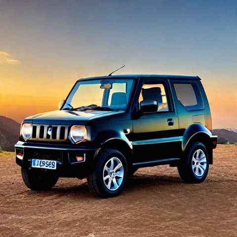  I want to have suzuki jimny, wealthy portrait in the style of 32k uhd, money themed. landscape, person portrait for social media(extremely detailed CG unity 8k wallpaper), photography, intricate, High Detail, Sharp focus, golden hour, gold glow hyperrealistic, full body, detailed clothing, highly detailed, cinematic lighting, stunningly beautiful, intricate, sharp focus, f/1. 8, 85mm, (centered image composition), (professionally color graded), ((bright soft diffused light)), volumetric fog, trending on instagram, trending on tumblr, HDR 4K, 8K