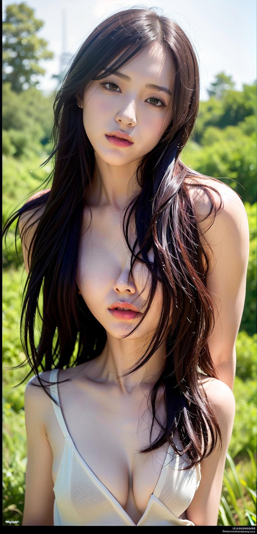  Small breasts, slender, nude, (Masterpiece, BestQuality:1.3), (ultra detailed:1.2), (hyperrealistic:1.3), (RAW photo:1.2),High detail RAW color photo, professional photograph, (Photorealistic:1.4), (realistic:1.4), ,professional lighting, (japanese), beautiful face, (realistic face)