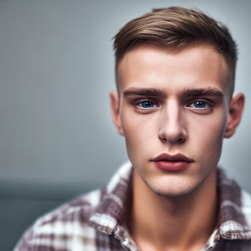 portrait+ style czech homosexual twink blonde very cute dude face