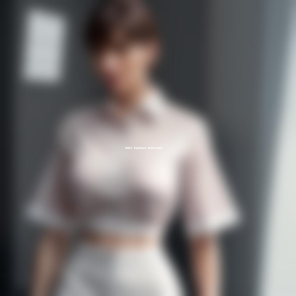  Designing a clothing collection, summer season, uniform, shirt, shirt lift, short hair hyperrealistic, full body, detailed clothing, highly detailed, cinematic lighting, stunningly beautiful, intricate, sharp focus, f/1. 8, 85mm, (centered image composition), (professionally color graded), ((bright soft diffused light)), volumetric fog, trending on instagram, trending on tumblr, HDR 4K, 8K