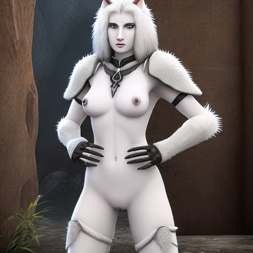  White weerwolf female