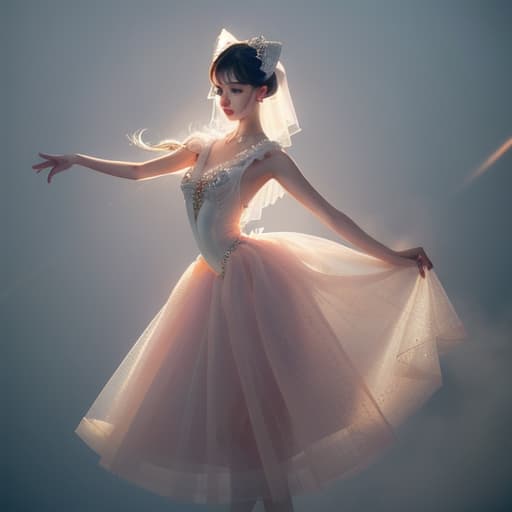  hello kitty as a ballerina hyperrealistic, full body, detailed clothing, highly detailed, cinematic lighting, stunningly beautiful, intricate, sharp focus, f/1. 8, 85mm, (centered image composition), (professionally color graded), ((bright soft diffused light)), volumetric fog, trending on instagram, trending on tumblr, HDR 4K, 8K