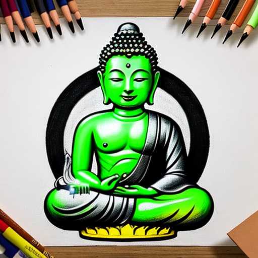  Draw me a Buddha,