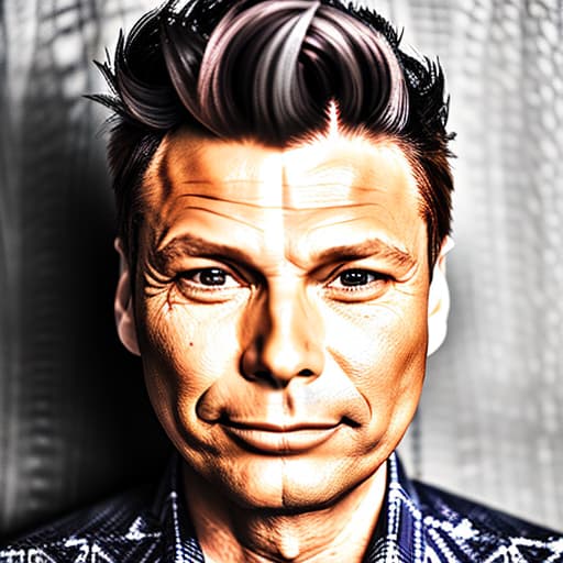 portrait+ style ryan seacrest queer face