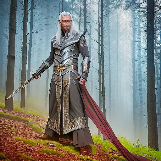  Generate gothic images Elder male elf sorcerer hyperrealistic, full body, detailed clothing, highly detailed, cinematic lighting, stunningly beautiful, intricate, sharp focus, f/1. 8, 85mm, (centered image composition), (professionally color graded), ((bright soft diffused light)), volumetric fog, trending on instagram, trending on tumblr, HDR 4K, 8K