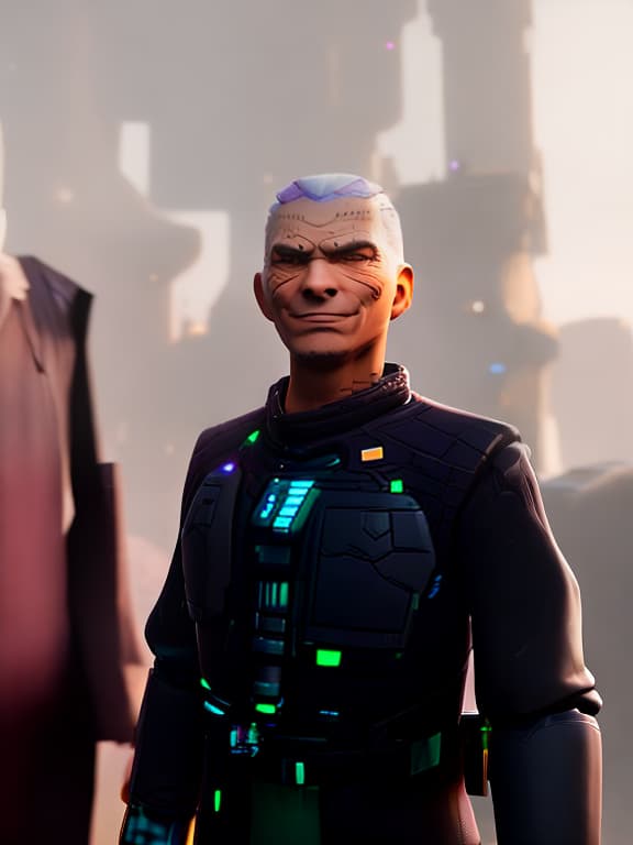  middle-aged inter-dimensional bounty hunter