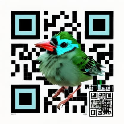  ((bird)),good quality , qr code