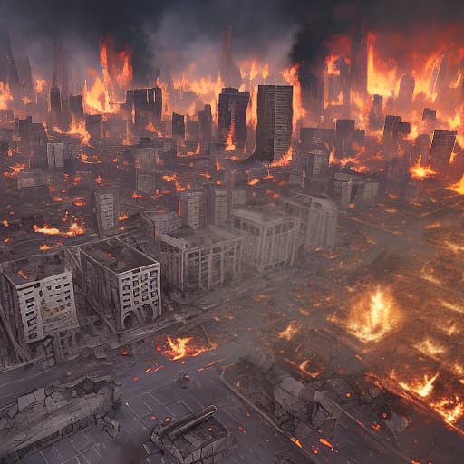  a city destroyed in fire