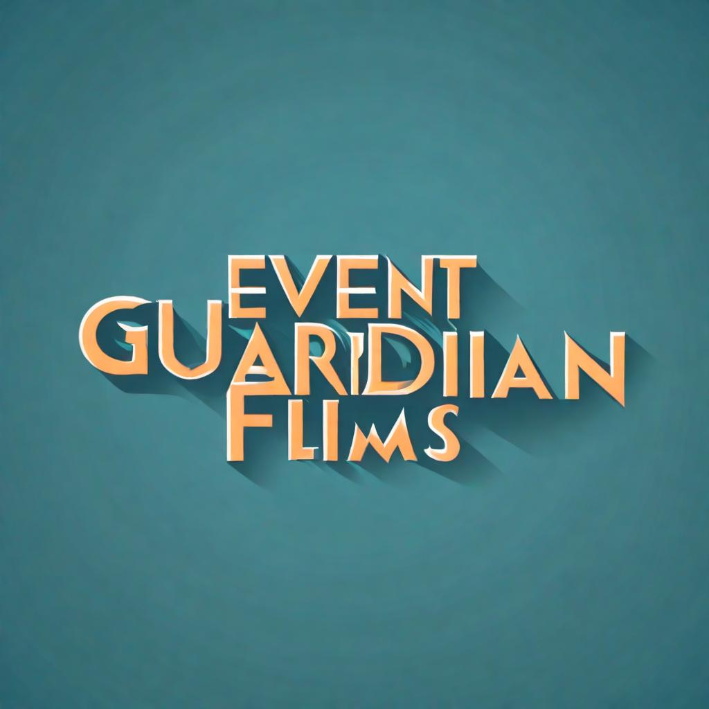  create a logo containing the text Event Guardian Films