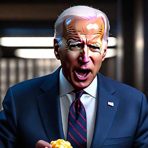  president joe biden of the united states, 8k photorealistic, with mouth open, with tongue out, cinematic lighting, HD, high details, dramatic, trending on artstation, full body, head shot, wearing a cone dunce cap, eating an ice cream cone, film still, stunning photography. Funny, anatomically correct, hyper realistic, super detailed, 4k uhd image, canon eos r3 hyperrealistic, full body, detailed clothing, highly detailed, cinematic lighting, stunningly beautiful, intricate, sharp focus, f/1. 8, 85mm, (centered image composition), (professionally color graded), ((bright soft diffused light)), volumetric fog, trending on instagram, trending on tumblr, HDR 4K, 8K