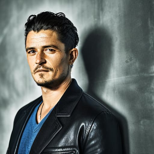 portrait+ style orlando bloom queer face