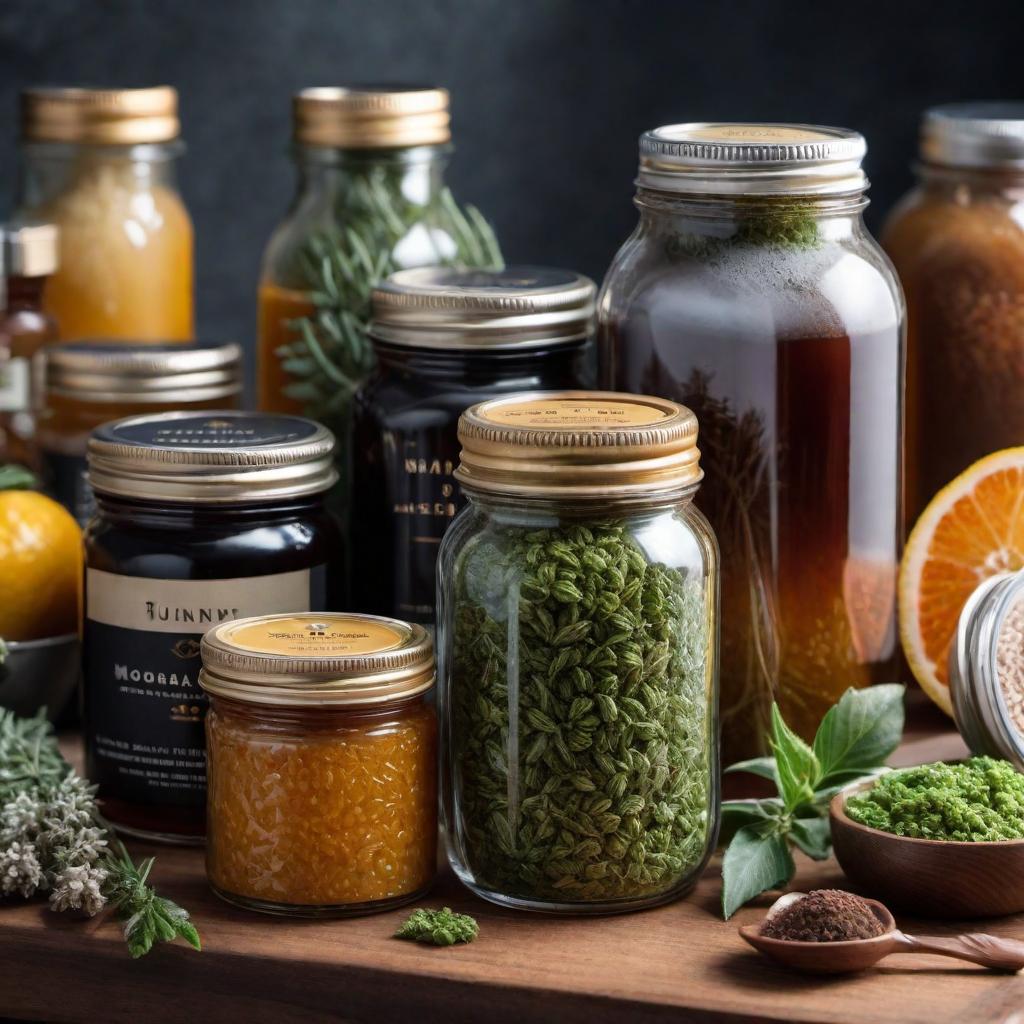  Image of homemade products that can be sold to turn $20 into $100 hyperrealistic, full body, detailed clothing, highly detailed, cinematic lighting, stunningly beautiful, intricate, sharp focus, f/1. 8, 85mm, (centered image composition), (professionally color graded), ((bright soft diffused light)), volumetric fog, trending on instagram, trending on tumblr, HDR 4K, 8K