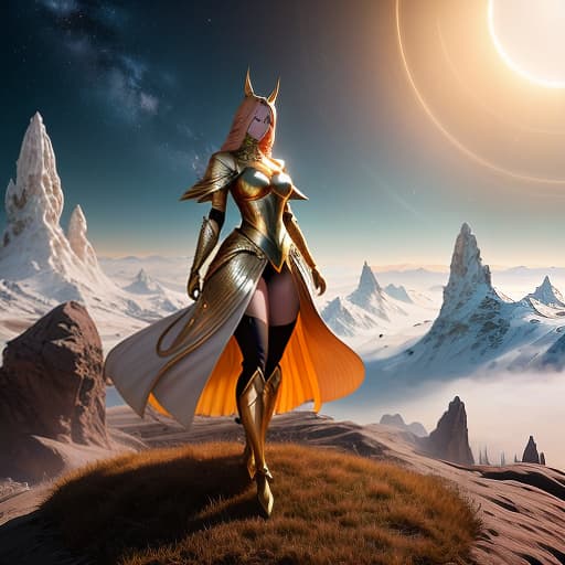  Golden carrot, universe, against the backdrop of the Earth hyperrealistic, full body, detailed clothing, highly detailed, cinematic lighting, stunningly beautiful, intricate, sharp focus, f/1. 8, 85mm, (centered image composition), (professionally color graded), ((bright soft diffused light)), volumetric fog, trending on instagram, trending on tumblr, HDR 4K, 8K