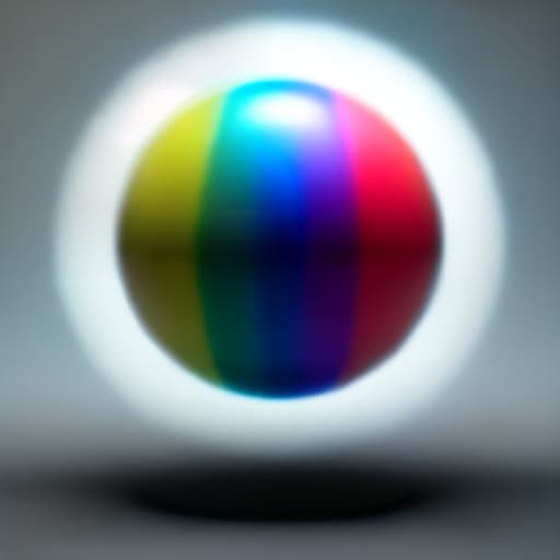 redshift style a rainbow sphere