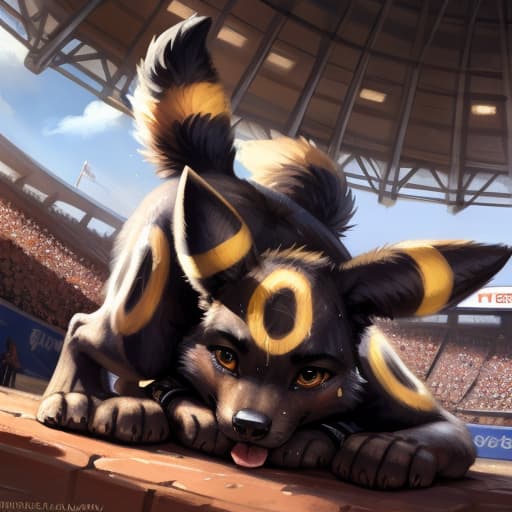  ((Umbreon)), , (((autofellatio))), (()), anatomically correct, gaping ,in the center of the stadium, (wearing a Pokemon trainer's cap), public humiliation, in front of witnesses, in the crowd ,knot, dog , feet towards the viewer, lying with his paws towards the viewer, penetration, public indecency, ,sperm in , , , tears, scaredy boy, tongue, ready to , after , sweat, tired, collar, cute,, , presenting , , s,, raised tail, paws,, best quality, shaded, extreme detail, highly detailed, ultradetailed, intricate, realistic, detailed background, hi res, realistic, photography \(artwork\), (by kenket), by ross tran, by michael & inessa garmash, by pino daeni, 