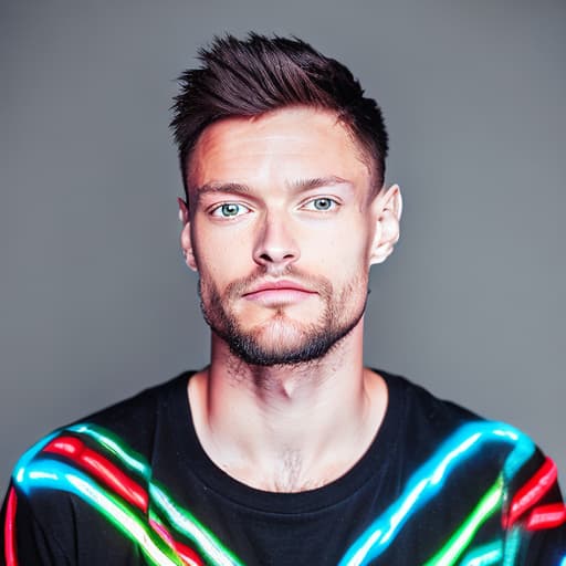 portrait+ style finn balor queer face