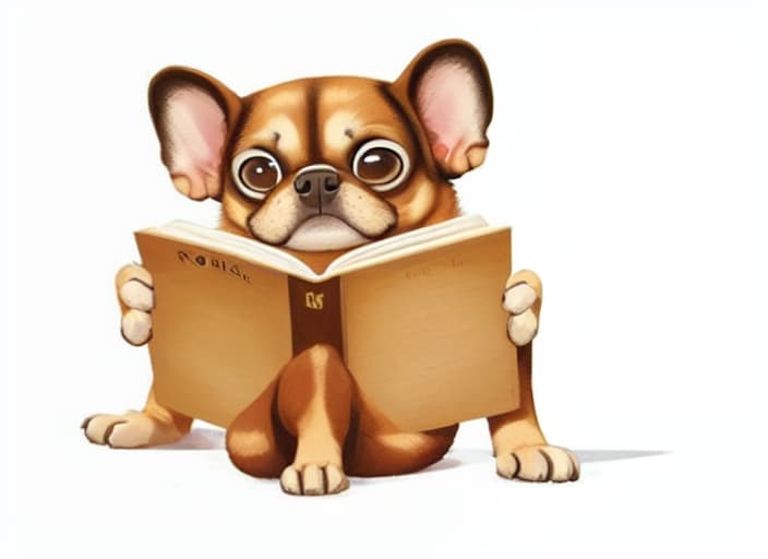  A dog that reads the room., whole body
