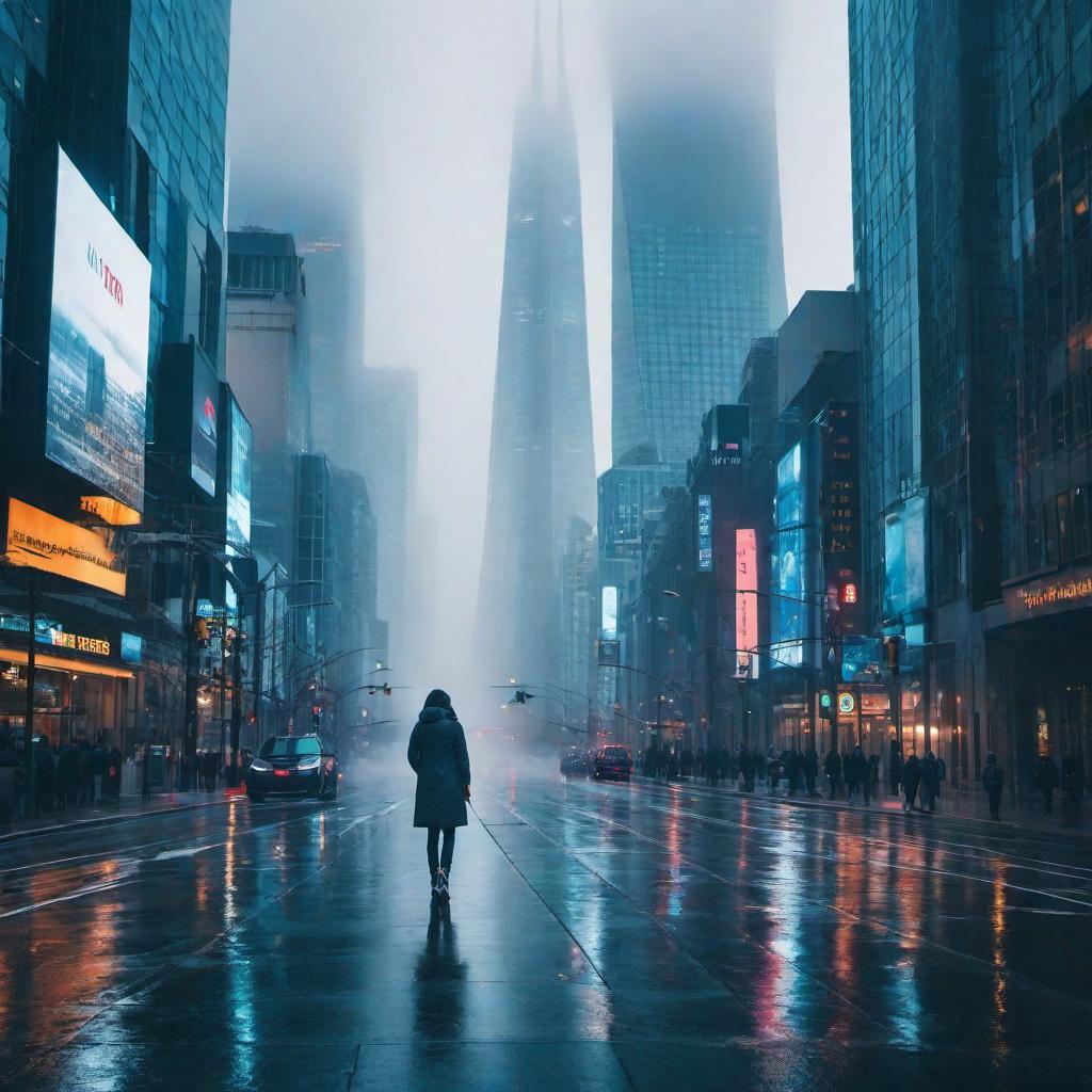  futuristic cityscapes hyperrealistic, full body, detailed clothing, highly detailed, cinematic lighting, stunningly beautiful, intricate, sharp focus, f/1. 8, 85mm, (centered image composition), (professionally color graded), ((bright soft diffused light)), volumetric fog, trending on instagram, trending on tumblr, HDR 4K, 8K