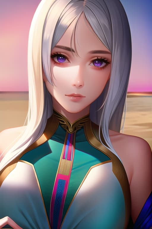  (:1.4), Stunning beautiful , silver hair, tan skin, blue , perfect body, sungles, on beach, masterpiece, (detailed face), (detailed clothes), f/1.4, ISO 200, 1/160s, 4K, unedited, symmetrical balance, in-frame, masterpiece, perfect lighting, (beautiful face), (detailed face), (detailed clothes), 1 , (woman), 4K, ultrarealistic, unedited, symmetrical balance, in-frame