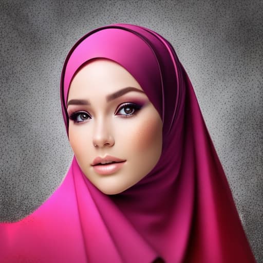 portrait+ style Kondisi cantik memakai jilbab dengan berbagai macam warna dan gaya