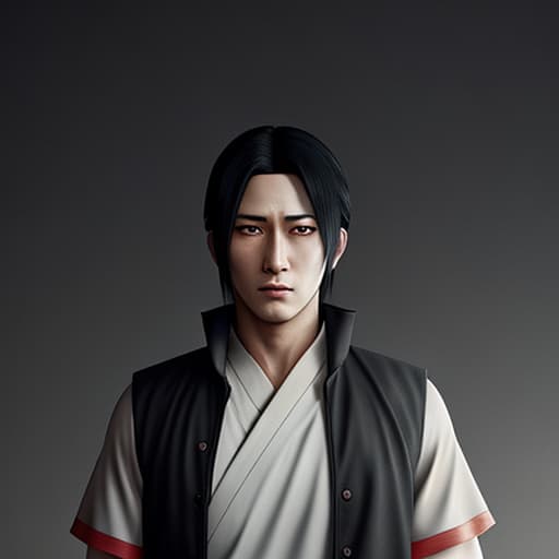  itachi Uchiha hyperrealistic, full body, detailed clothing, highly detailed, cinematic lighting, stunningly beautiful, intricate, sharp focus, f/1. 8, 85mm, (centered image composition), (professionally color graded), ((bright soft diffused light)), volumetric fog, trending on instagram, trending on tumblr, HDR 4K, 8K