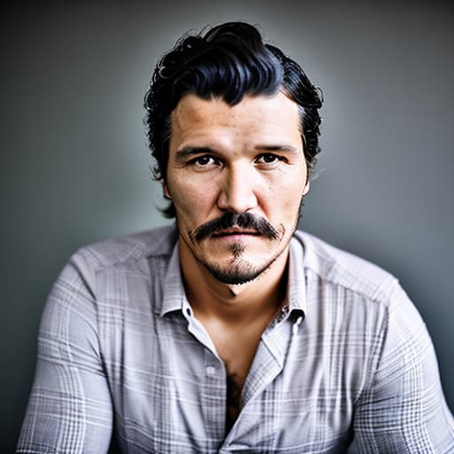 portrait+ style pedro pascal queer face