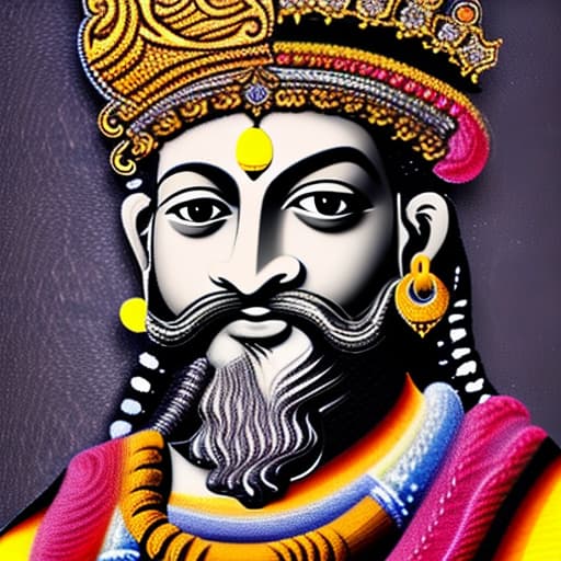 wa-vy style Chatrapati Shivaji maharaj