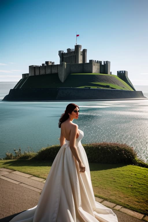  Brutalist architecture of a ship with Dover castle in background hyperrealistic, full body, detailed clothing, highly detailed, cinematic lighting, stunningly beautiful, intricate, sharp focus, f/1. 8, 85mm, (centered image composition), (professionally color graded), ((bright soft diffused light)), volumetric fog, trending on instagram, trending on tumblr, HDR 4K, 8K