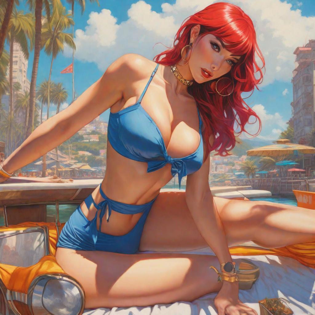  Mujer en bikini anime, multicolored hair, Colorful background, realistic shaded perfect face, fine details by realistic shaded lighting poster by ilya kuvshinov katsuhiro otomo, magali villeneuve, artgerm, jeremy lipkin and michael garmash and rob rey hyperrealistic, full body, detailed clothing, highly detailed, cinematic lighting, stunningly beautiful, intricate, sharp focus, f/1. 8, 85mm, (centered image composition), (professionally color graded), ((bright soft diffused light)), volumetric fog, trending on instagram, trending on tumblr, HDR 4K, 8K