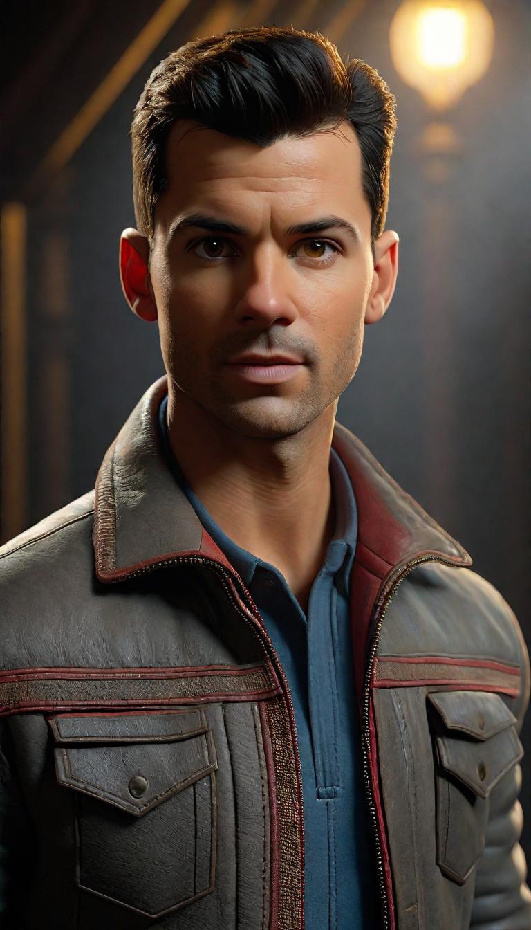  Professional 3D model of Jordan Knight . Rendered with Octane, the model is highly detailed,dramatic lighting. hyperrealistic, full body, detailed clothing, highly detailed, cinematic lighting, stunningly beautiful, intricate, sharp focus, f/1. 8, 85mm, (centered image composition), (professionally color graded), ((bright soft diffused light)), volumetric fog, trending on instagram, trending on tumblr, HDR 4K, 8K